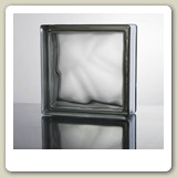 CLOUDY GREY Glass Block from Blokup.com.au - The Glass Block Shop