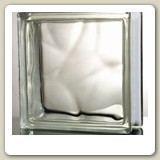 CLOUDY Wafer Thin Glass Block from Blokup.com.au - The Glass Block Shop