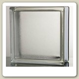 TANGERINE SKIN-A Glass Block from Blokup.com.au - The Glass Block Shop