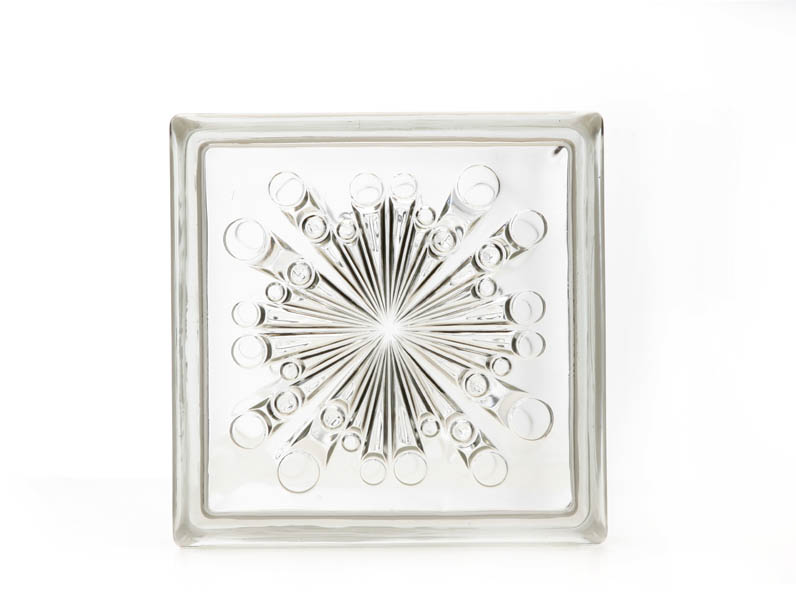 Meteor Pattern Glass Brick