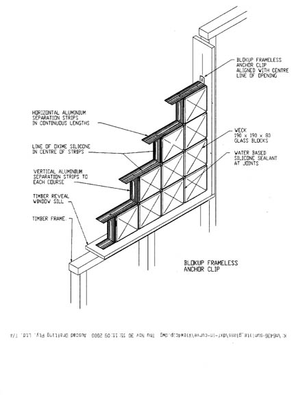 BlokUp Frameless System (Australia)