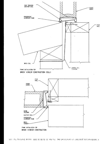 BlokUp Jamb and Sill Section (Australia)