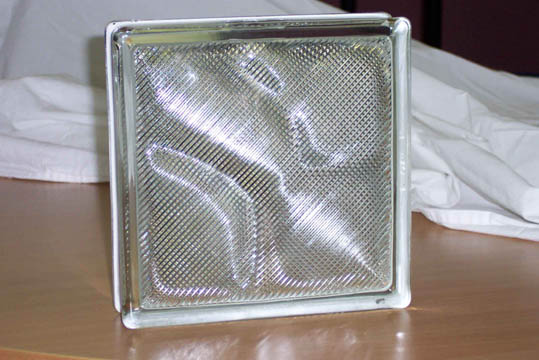 Pearlmutt Wafer Clear Glass Blocks 