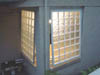 Opening Glass Block window